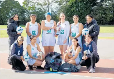  ?? Photo / Supplied ?? Taupo Falconz are dressed for success following a much-needed donation for uniforms and gear.
