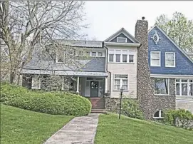  ?? Howard Hanna ?? The 118-year-old house at 1137 Cornell Road in Thornburg has cobbleston­e and shingle siding. More photos at post-gazette.com.