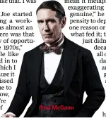  ??  ?? Paul McGann