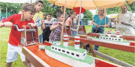  ?? ARCHIVFOTO: CF ?? Die Kinder freuen sich vor allem auf die Spiele am Nachmittag.