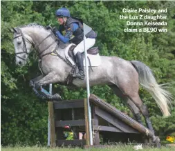  ??  ?? Claire Paisley and the Lux Z daughter Donna Keiseada claim a BE90 win