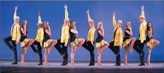  ?? PICTURE: VAL ADAMSON ?? BIG FUN: Pictured in a sequence from Shall We Dance, are, from left: Luke Midgley, Shayleen Rudd, Miles Mthembu, Christine Fritsch, Cameron Scannell, Emma Buys, Nick Brown, Tayla Reid, James Willey, Jordyn Alford, Philip Barlow and Kimona Kisten.