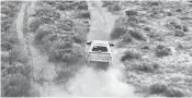  ?? FORD ?? The new Ford Bronco prototype is tested off-road in the Mojave Desert’s Johnson Valley.