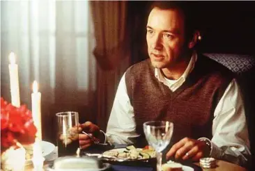  ??  ?? A winner: Prior to 2008, only a handful of films, such as 1999’s American Beauty starring Kevin Spacey, were filmed in Michigan.