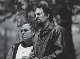  ?? HBO ?? Mark Ruffalo stars as brothers Dominick and Thomas Birdsey in “I Know This Much Is True.”