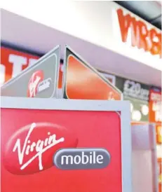  ?? FOTO: BLOOMBERG ?? ►► Virgin Mobile fue el primer OMV en instalarse en Chile.