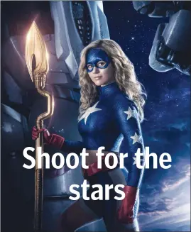  ?? ?? Brec Bassinger in “DC’s Stargirl”