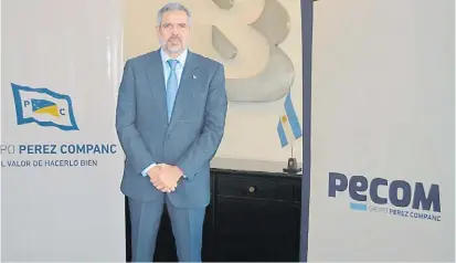  ??  ?? Regreso al negocio. Luis Pérez Companc, titular del Holding que está volviendo a crecer en energía.