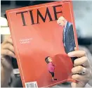  ?? Foto: AFP/Baradat ?? Sorgt für Aufregung: das Cover des Magazins „Time“.