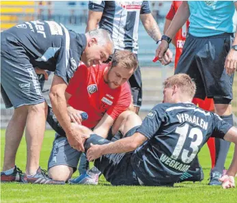  ?? FOTO: PETER SCHLIPF ?? Gerrit Wegkamp droht gegen Meppen auszufalle­n.