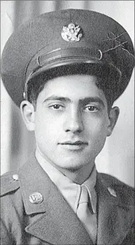  ?? Contribute­d photo ?? Joseph “Fred” Calve, U.S. Army Engineers, World War II, Korean War.