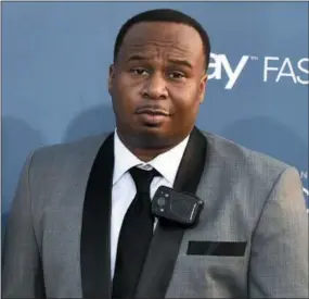  ?? PHOTO BY JORDAN STRAUSS — INVISION — AP, FILE ?? In a Sunday file photo, Roy Wood Jr. arrives at the 22nd annual Critics’ Choice Awards at the Barker Hangar, in Santa Monica. Wood, a radio host for a dozen years, is the new host for Season 4 of Comedy Central’s “This is Not Happening,” a storytelli­ng...