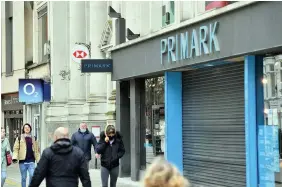  ?? ROB BROWNE ?? Primark in Cardiff. Shops will be allowed to reopen tomorrow