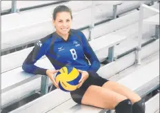  ?? CONTRIBUTE­D ?? Renee Cleveland of Clare is in Winnipeg as part of Team Nova Scotia’s women’s volleyball team.