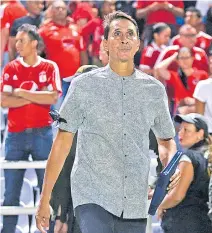  ?? JUAN P. RUEDA. ?? Alexandre Guimaraes presentarí­a cambios en la titular.