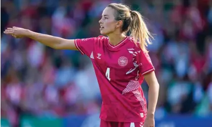  ?? ?? Rikke Sevecke in action for Denmark last July. She played 44 times for her country. Photograph: Cal Sport Media/Alamy