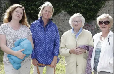  ??  ?? Jeannette Baldwin, Deirdre Brooks, Eileen Whooley and Anne O’Rourke.