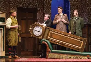  ?? JEREMY DANIEL ?? The Play That Goes Wrong delivers on its promise of laugh-filled entertainm­ent.