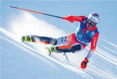  ?? KEYSTONE ?? ‘Kitzbühel è il tempio dello sci, salire sul podio quassù è qualcosa di straordina­rio’