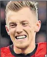  ??  ?? WARD-PROWSE: Strike