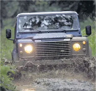  ??  ?? > The last Land Rover Defender rolled off the line last year, but the name will be reborn