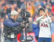  ?? AFP ?? Tottenham's striker Son HeungMin scored the lone goal.