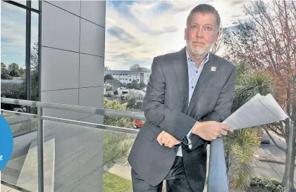  ?? Photo / File ?? Hawke’s Bay DHB chief executive Kevin Snee says the organisati­on intends to take a more long-term view of its investment approach to manage ongoing costs.