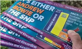 Tories campaign with leaflets that barely feature party branding – or ...