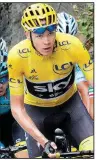  ?? AP/CHRISTOPHE ENA ?? Chris Froome maintained his overall lead at the Tour de France after finishing third in Wednesday’s stage 17 race in Briancon, France.