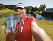  ?? Jonathan Ferrey / Getty Images ?? Brittany Lang joins Michelle Wie (2014) as the only U.S. golfers to win the Open in the past six years.