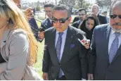  ?? Jerry Lara / Staff Photograph­er ?? Former state Sen. Carlos Uresti is expected to start a 12-year prison term next week.