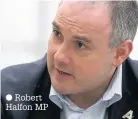  ??  ?? Robert Halfon MP