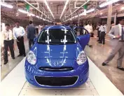  ??  ?? Nissan has issued a notice to the Centre, seeking to recover around ~5,000 crore of incentives promised by the Tamil Nadu govt along with interest and damages