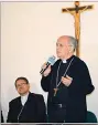  ??  ?? Autoridad. Monseñor Eugenio Arellano fue quien se pronunció.