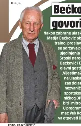  ?? FOTO: RAJKO RISTIĆ ??