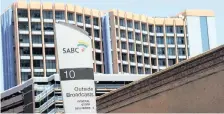  ?? Agency (ANA)
African News ?? SABC is running a sub-standard service, says the writer. | KAREN SANDISON