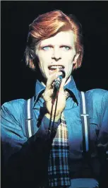  ?? L.RATNER / WIREIMAGE / GETTY ?? Bowie en 1974