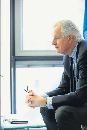  ?? [ Clemens Fabry ] ?? Michel Barnier wird ab 1. Oktober ein Team für die Verhandlun­gen aufbauen.