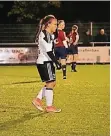  ?? FOTO: SV BEDBURG-HAU ?? Nadine Haan war dreifache Torschützi­n in Rhede.