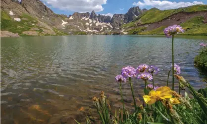  ?? Photograph: Anadolu/Getty ?? A glacial lake near Mount Cilo in Hakkari, eastern Turkey.