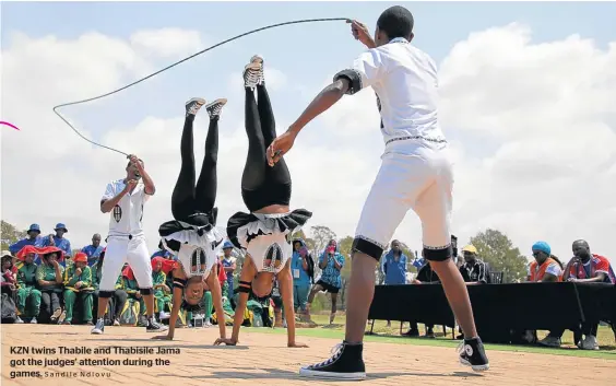 IN PICTURES  Umgangela (stick fight) — the game of men