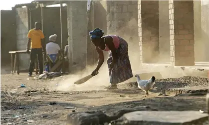  ?? ?? The high cost of borrowing, local corruption and the pandemic have crippled Zambia’s finances. Photograph: Tsvangiray­i Mukwazhi/AP