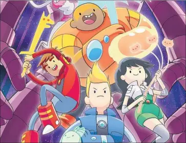  ?? Frederator Networks ?? “BRAVEST Warriors” on the streaming service VRV follows a band of young heroes righting galactic wrongs.