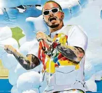  ??  ?? J Balvin lidera las nominacion­es, gracias a su álbum ‘Colores’.