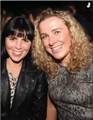  ??  ?? Patricia Fitzpatric­k and Lisa McAuliffe at the Bernard Casey Comedy Show in aid of the Sliabh Luachra Men’s Shed and Awareness for Mental Health at Gneeveguil­la Community Centre . Photo by Michelle Cooper Galvin