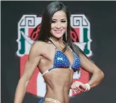  ??  ?? cristy meza fue a concurso internacio­nal en Pittsburgh