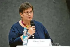  ?? Foto: Julian Leitenstor­fer (Archiv) ?? 2020 stellte sich Hanni Baur noch zur Wahl als Dießens nächste Bürgermeis­terin. Jetzt legt sie ihr Gemeindera­tsmandat nieder.