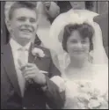  ??  ?? Hitched: Anne and Tony in 1961