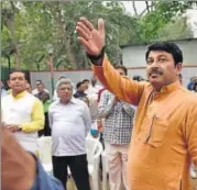  ?? ARVIND YADAV/HT PHOTO ?? Delhi BJP chief Manoj Tiwari .