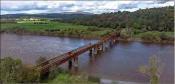  ??  ?? The Red Bridge will be crossed by hundreds of thousands of people a year from 2021.